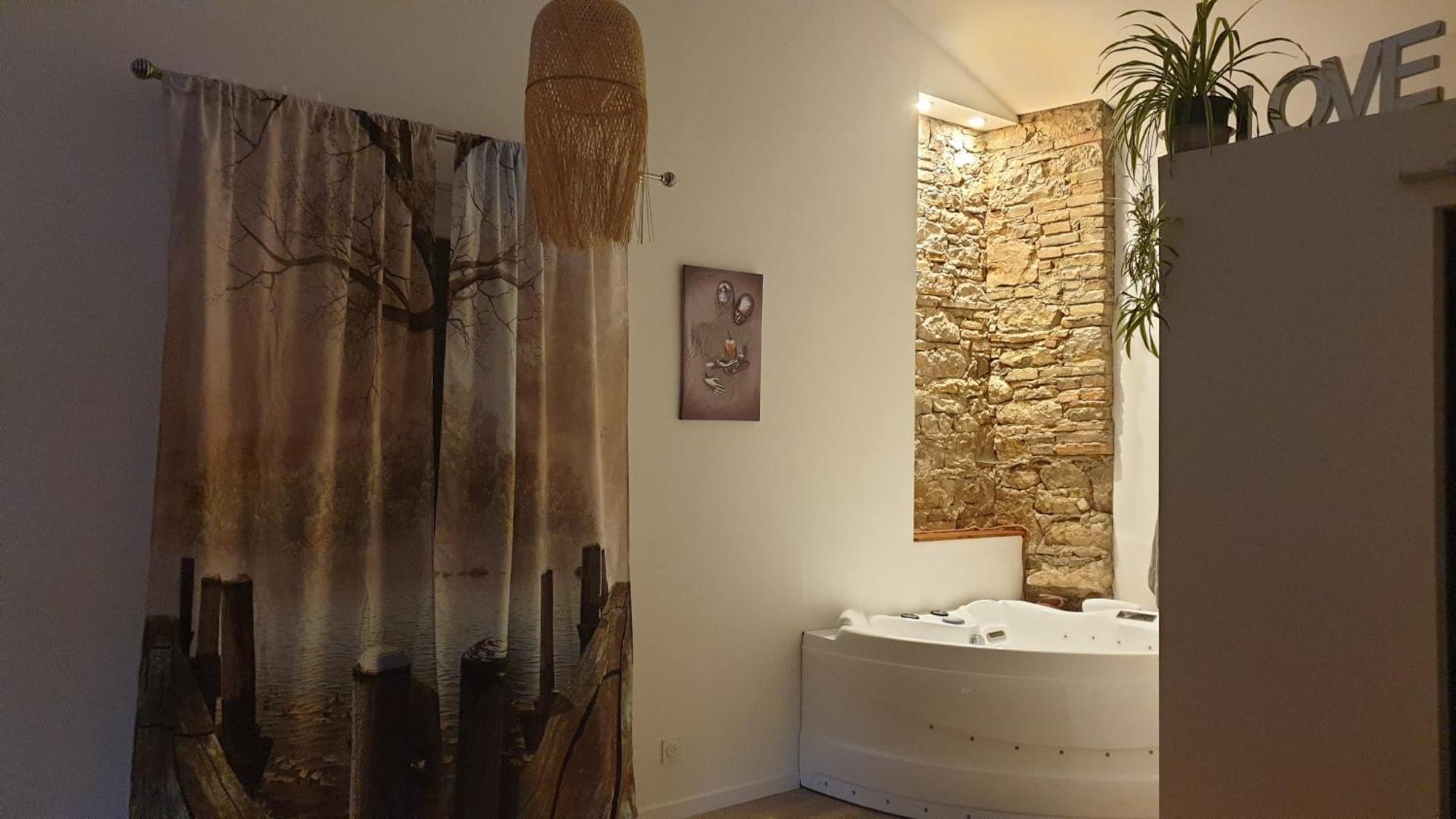 Love Room- Spa- Escale Amoureuse Puygaillard-de-Quercy Kültér fotó